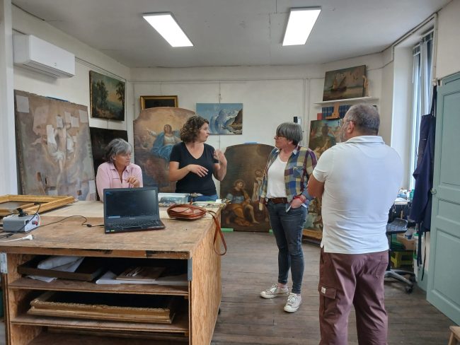 Visite Atelier Clémence Fargues