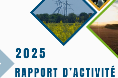 Couverture du rapport d'activité de la CCPNL
